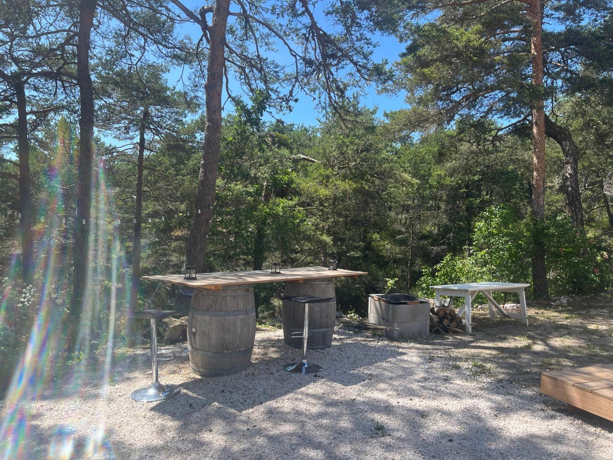 Вилла Les Rocailles Valderoure Экстерьер фото